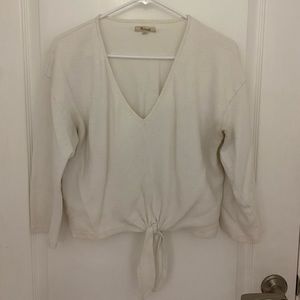 Madewell Tie Long Sleeve